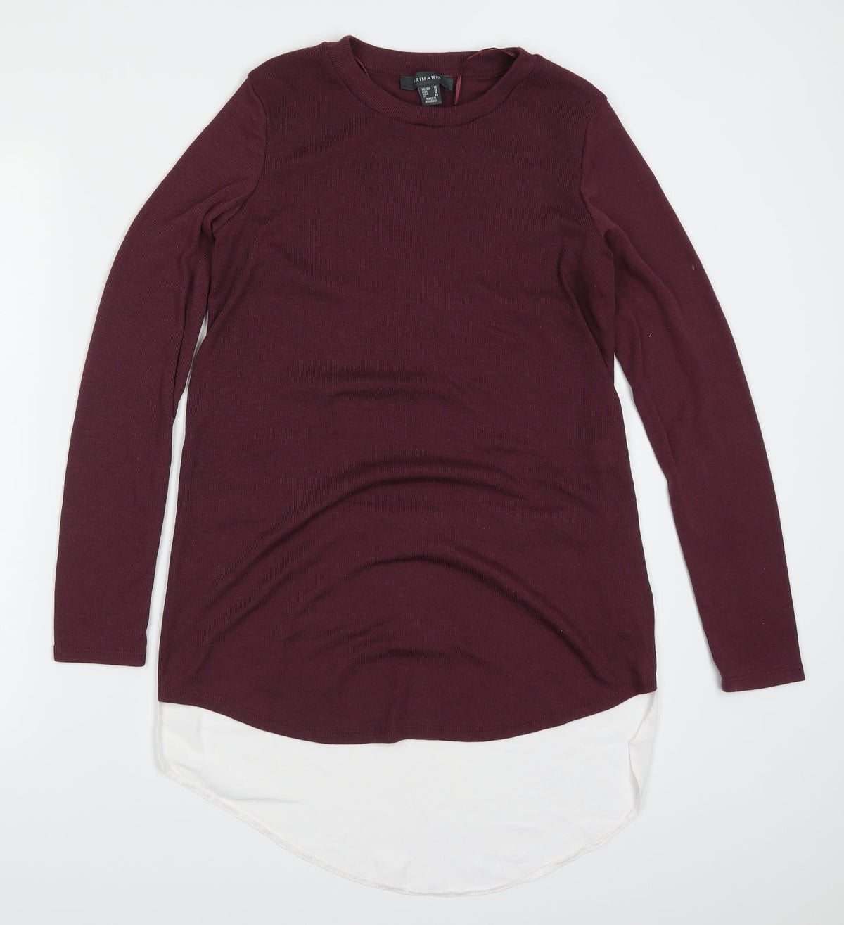 Primark Womens Purple   Pullover Jumper Size 10