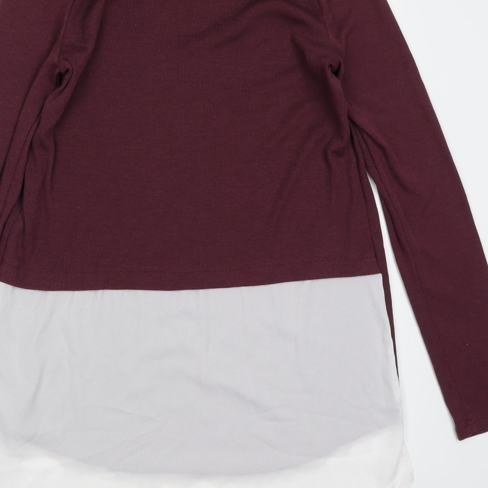 Primark Womens Purple   Pullover Jumper Size 10