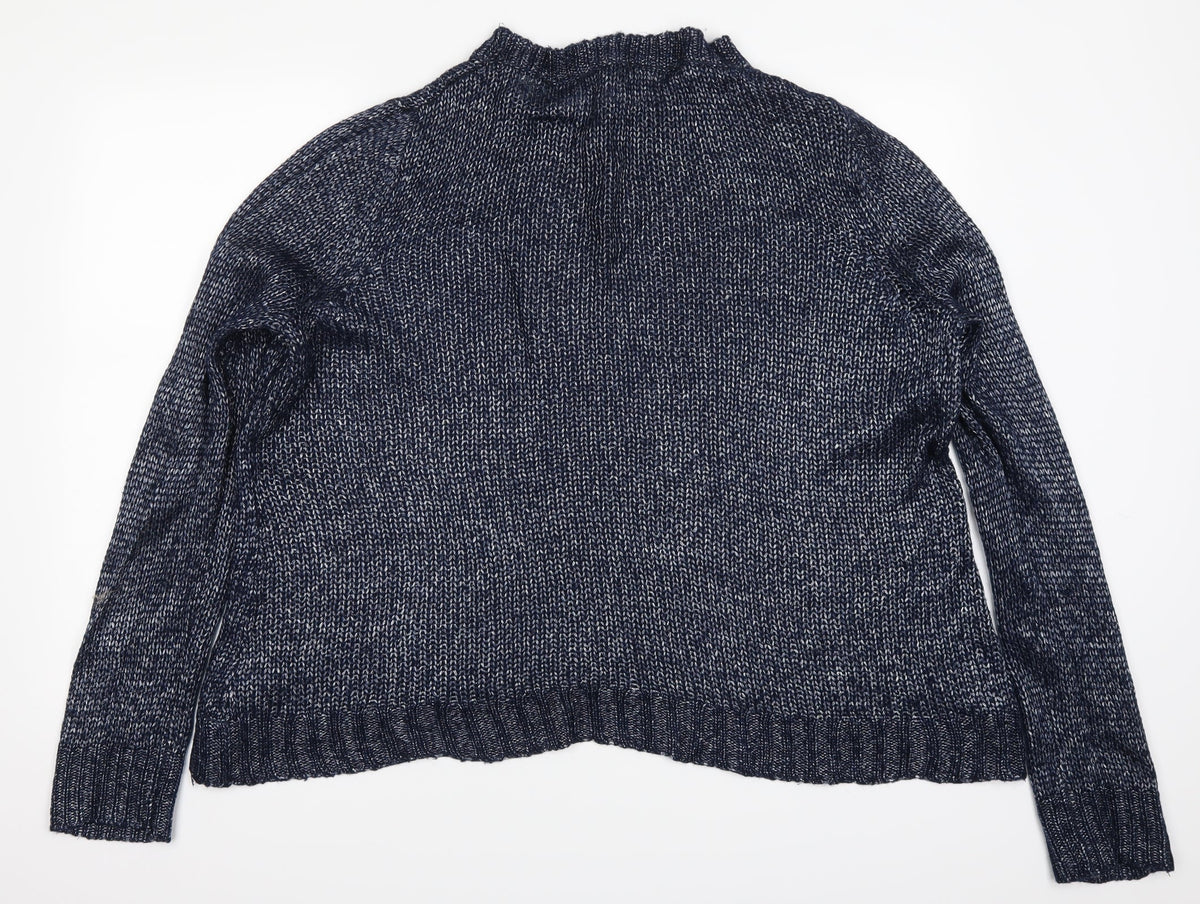 Dorothy Perkins Womens Blue   Pullover Jumper Size XL