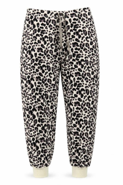 Goerge Womens Beige Animal Print  Trousers  Size 8 L26 in - Loungewear