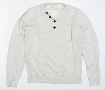 NEXT Mens Grey   Pullover Jumper Size M