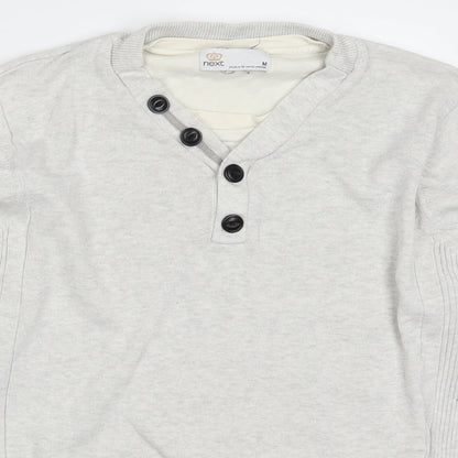 NEXT Mens Grey   Pullover Jumper Size M