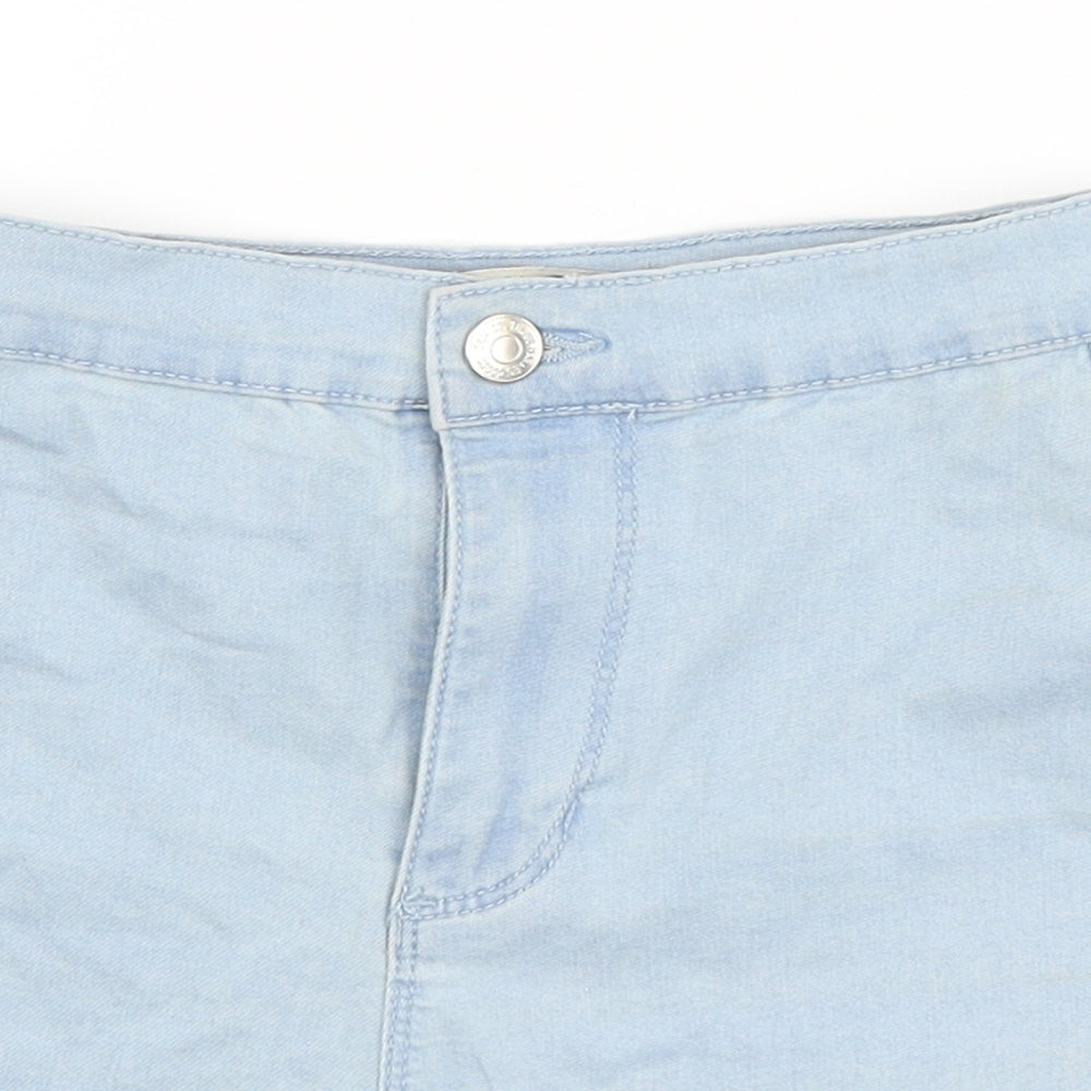 Denim Co Womens Blue   Hot Pants Shorts Size 4