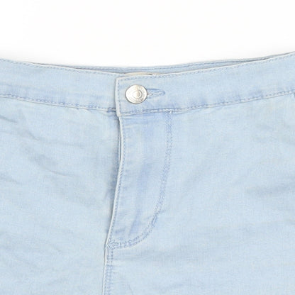 Denim Co Womens Blue   Hot Pants Shorts Size 4