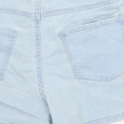 Denim Co Womens Blue   Hot Pants Shorts Size 4