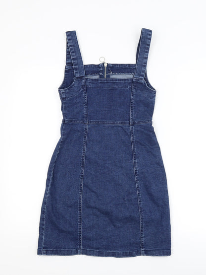 Denim Co Womens Blue   Dungaree One-Piece Size 6