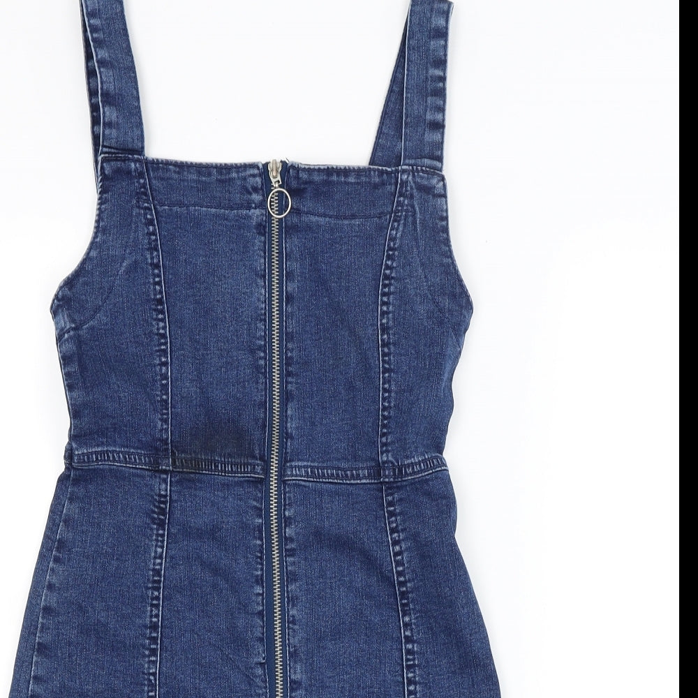 Denim Co Womens Blue   Dungaree One-Piece Size 6