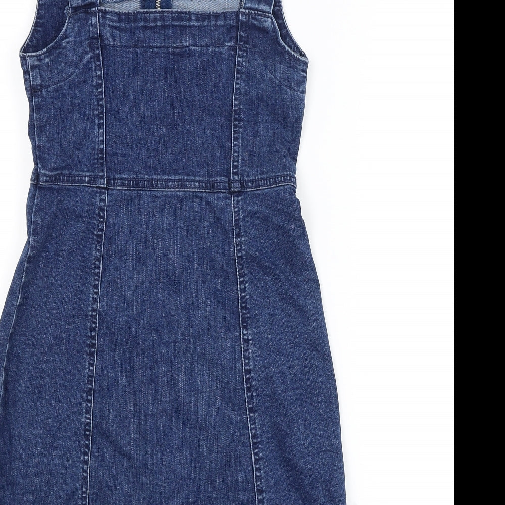 Denim Co Womens Blue   Dungaree One-Piece Size 6