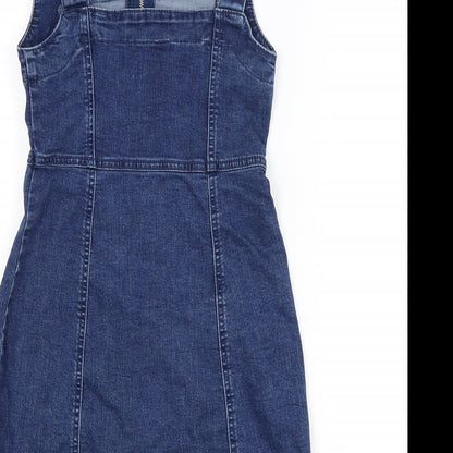 Denim Co Womens Blue   Dungaree One-Piece Size 6