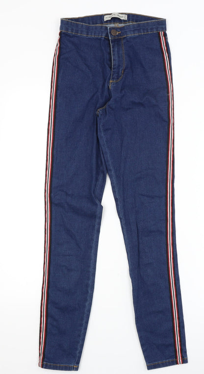 Denim Co Womens Blue   Skinny Jeans Size 8 L27.5 in