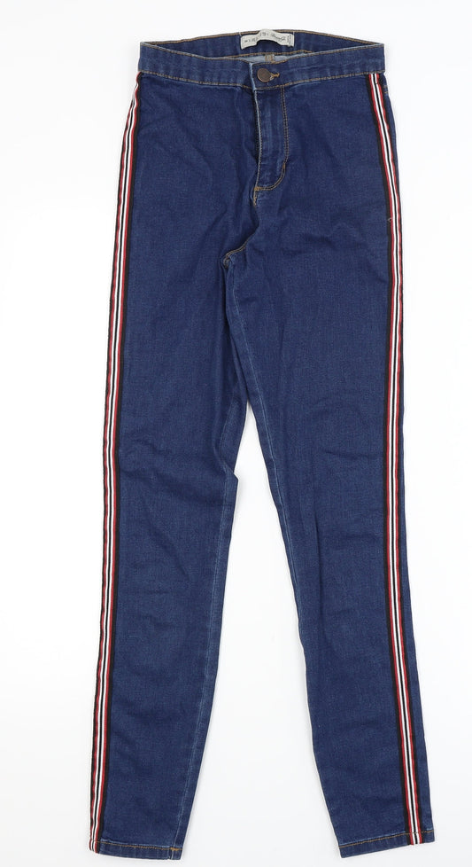 Denim Co Womens Blue   Skinny Jeans Size 8 L27.5 in