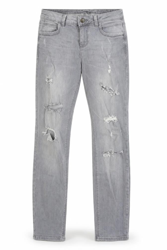 Womens UK Size 6 Denim Co Slim Fit Skinny Grey Jeans