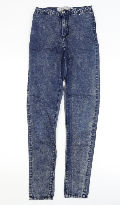 Denim Co Womens Blue   Skinny Jeans Size 6 L29.5 in