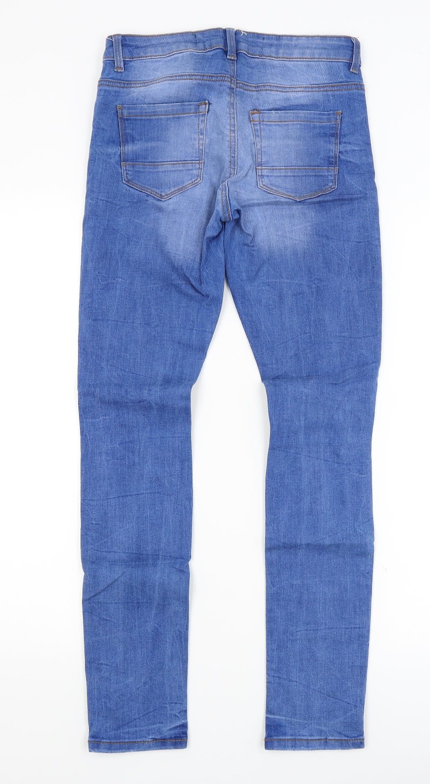 Denim Co Womens Blue   Skinny Jeans Size 6 L27 in