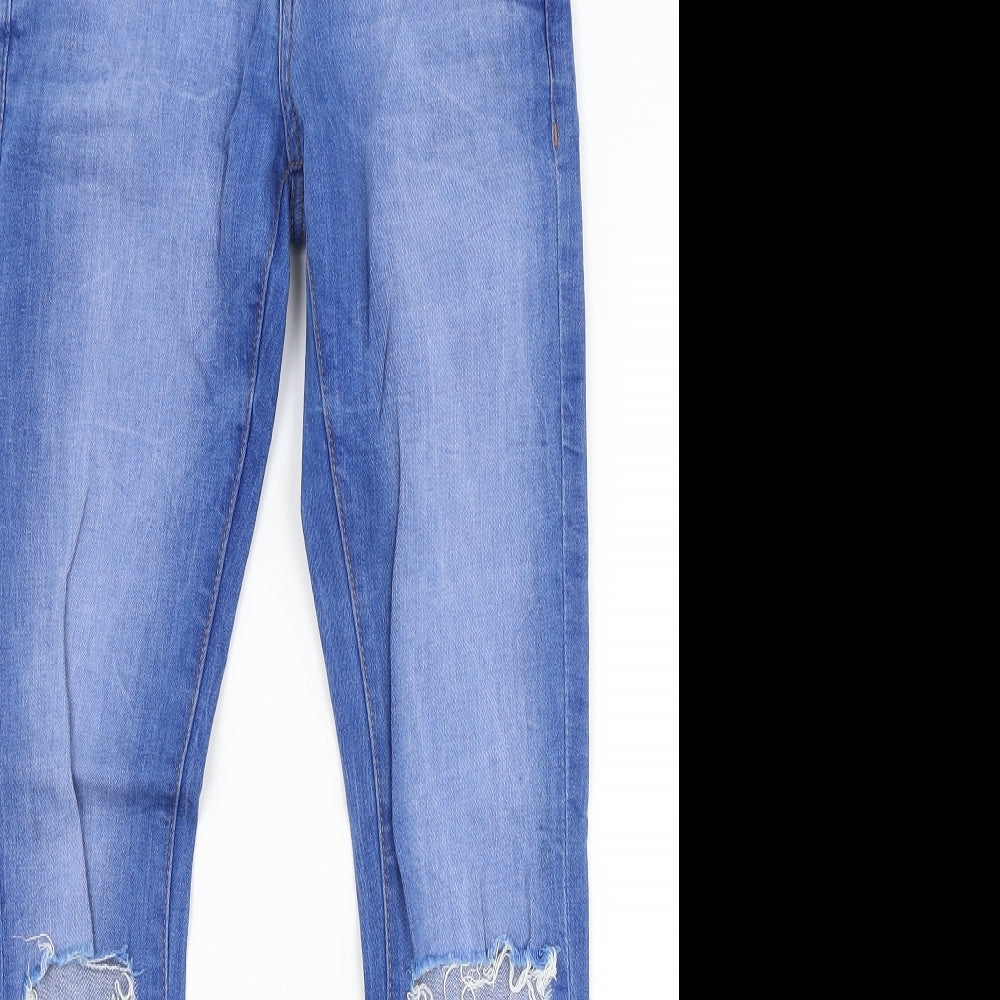 Denim Co Womens Blue   Skinny Jeans Size 6 L27 in