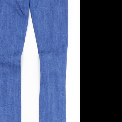 Denim Co Womens Blue   Skinny Jeans Size 6 L27 in
