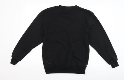 Slazenger Boys Black   Pullover Sweatshirt Size 13 Years