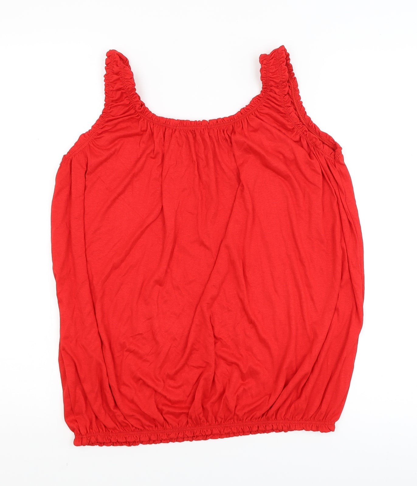 Womens UK Size 12 Misumi Red Basic Tank