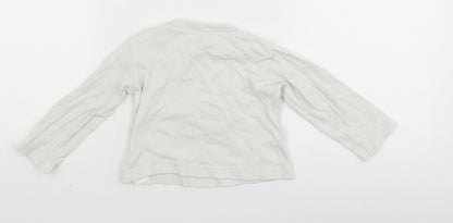 Early Days Baby White   Basic T-Shirt Size 12-18 Months  - bug watch