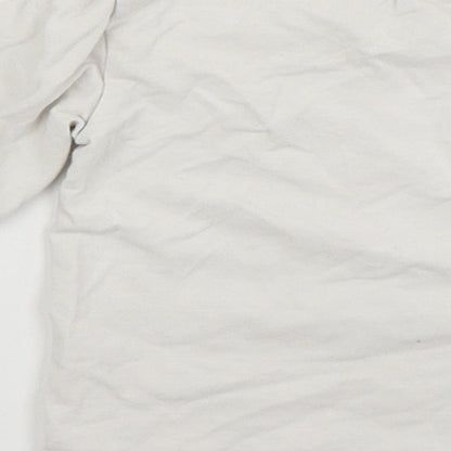 Tiny Tribe Baby White   Basic T-Shirt Size 12 Months  - cool vibes only