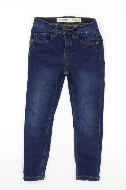 Denim Co Girls Blue   Skinny Jeans Size 5-6 Years