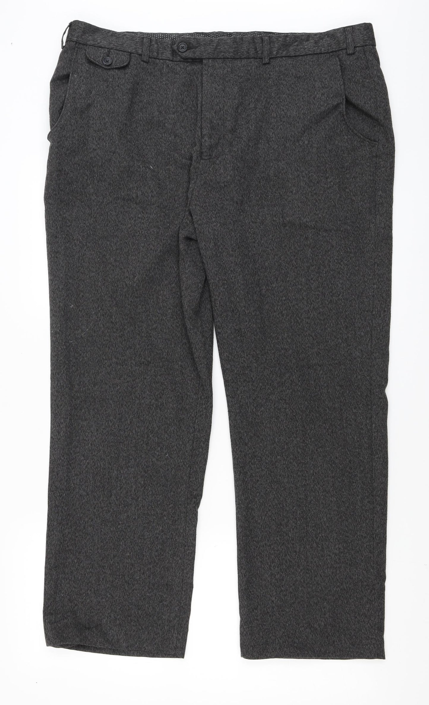 Taylor and Wright Mens Grey   Dress Pants Trousers Size 40 L28 in