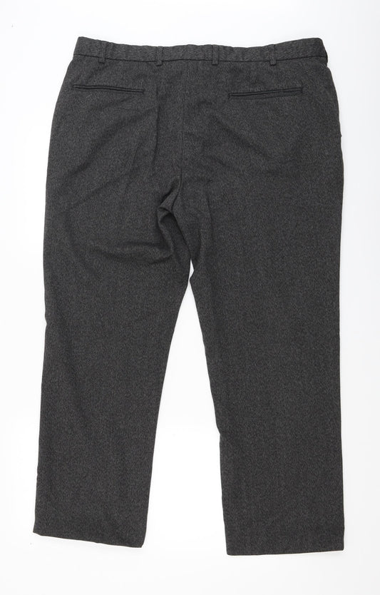 Taylor and Wright Mens Grey   Dress Pants Trousers Size 40 L28 in