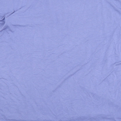 Womens UK Size 8 Select Purple Basic T-Shirt