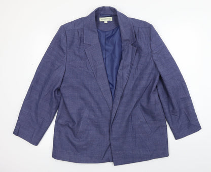 Holmewood  Womens Blue   Jacket Blazer Size 16