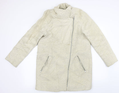 Mini Velvet  Womens Beige   Jacket Coat Size 10