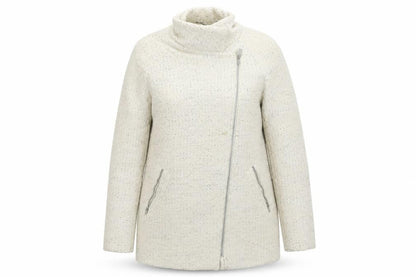 Mini Velvet  Womens Beige   Jacket Coat Size 10