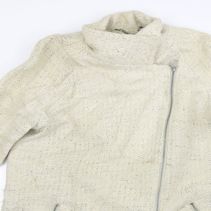 Mini Velvet  Womens Beige   Jacket Coat Size 10