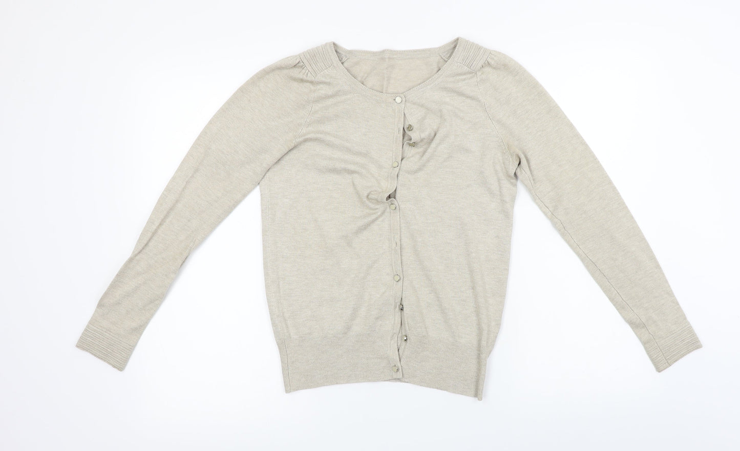 Wallis Womens Beige   Cardigan Jumper Size 8