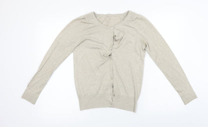 Wallis Womens Beige   Cardigan Jumper Size 8