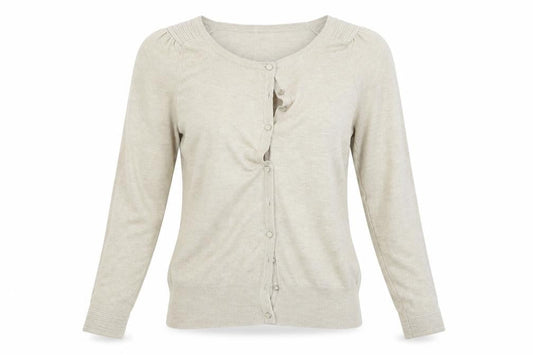 Wallis Womens Beige   Cardigan Jumper Size 8
