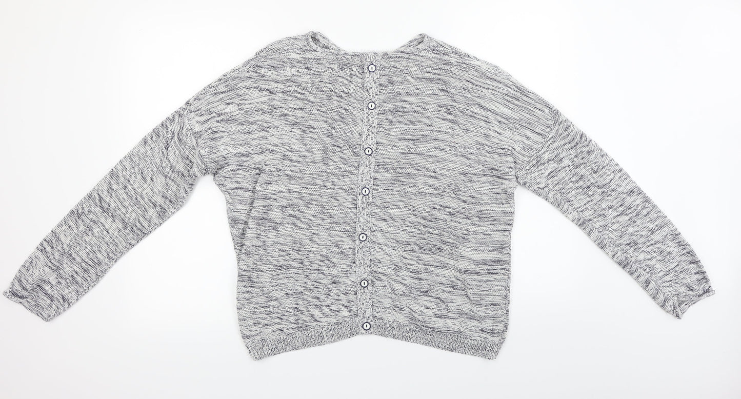 New Look  Womens Grey   Cardigan Jumper Size L