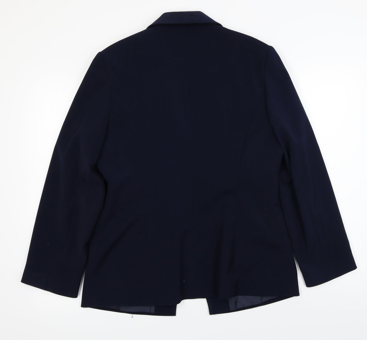 Womens UK Size 14 AMARANTO Regular Blue Blazer