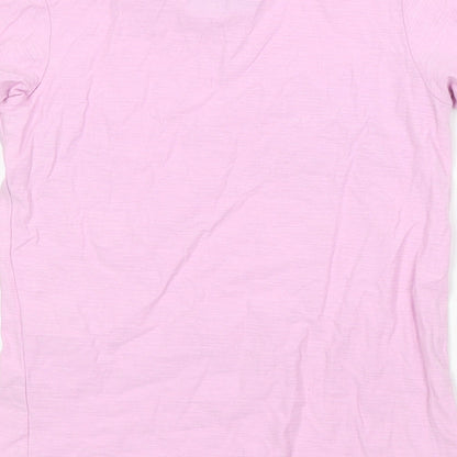 surfs up Girls Pink   Basic T-Shirt Size 5 Years