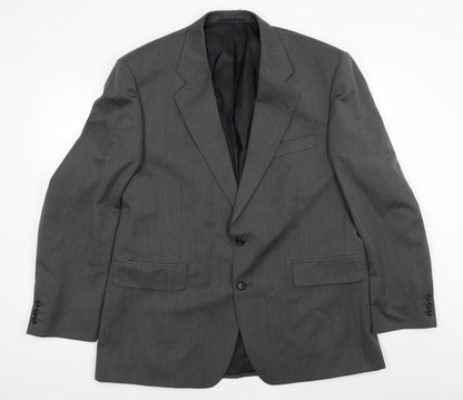 Mens UK Size 42 Chatsworth Regular Grey Suit Jacket