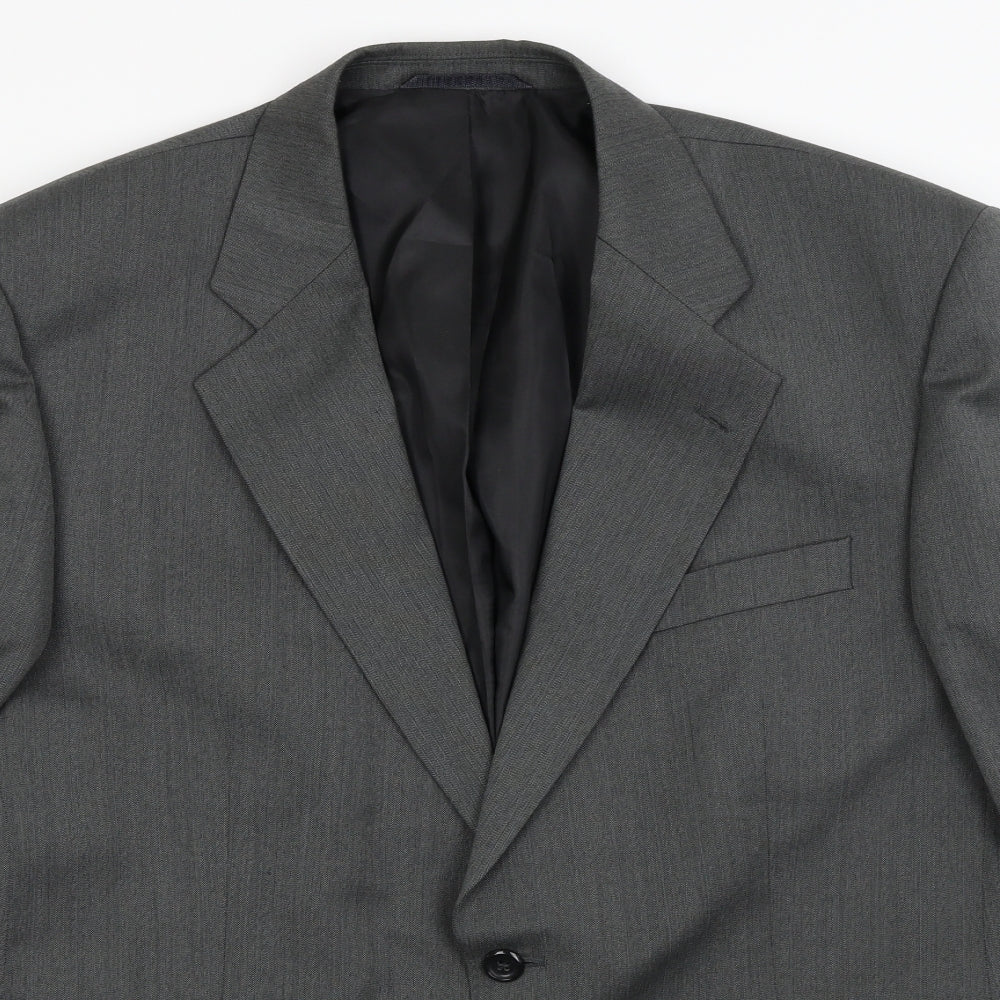 Mens UK Size 42 Chatsworth Regular Grey Suit Jacket