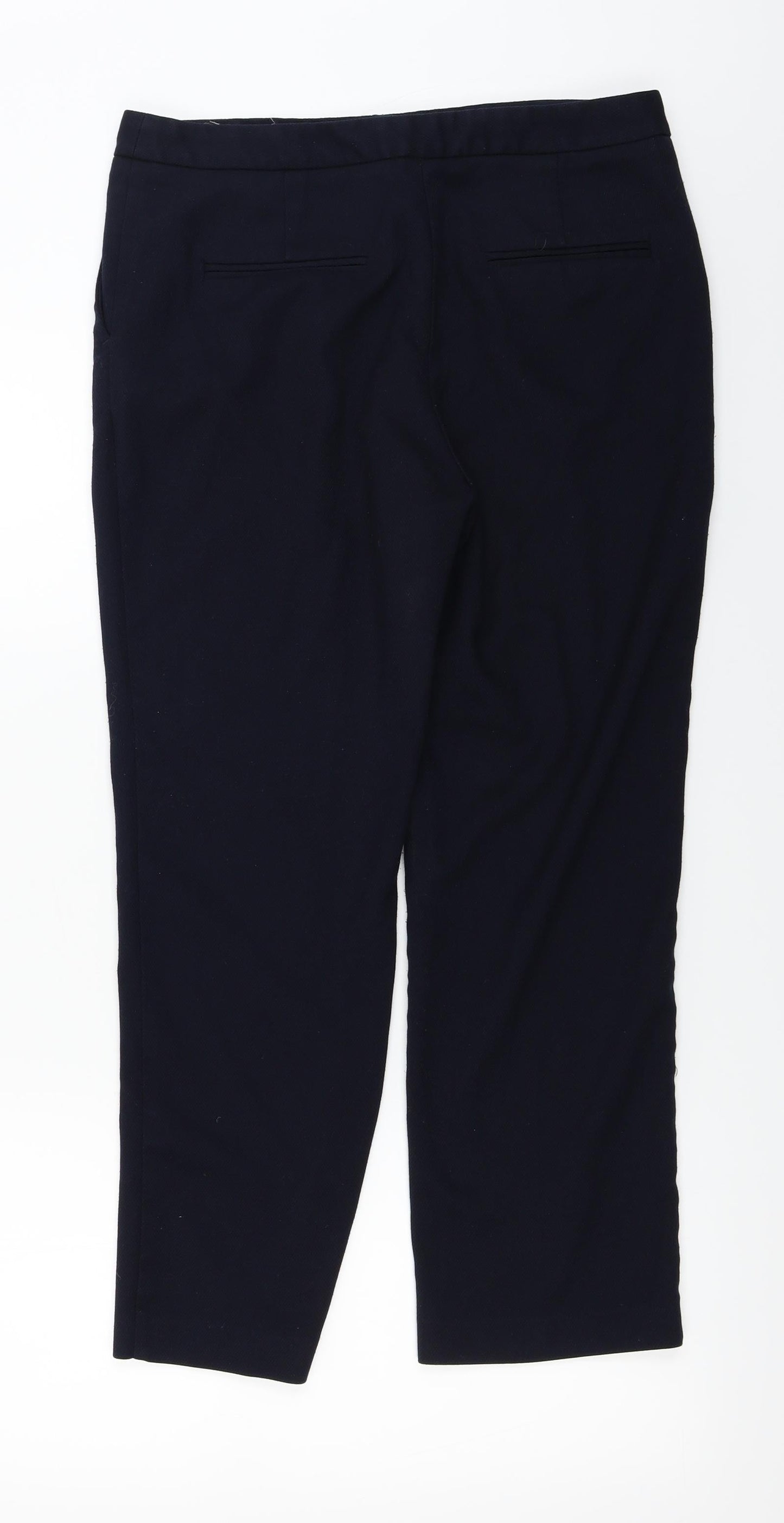 Womens UK Size 12 Papaya Regular Fit  Blue Trousers