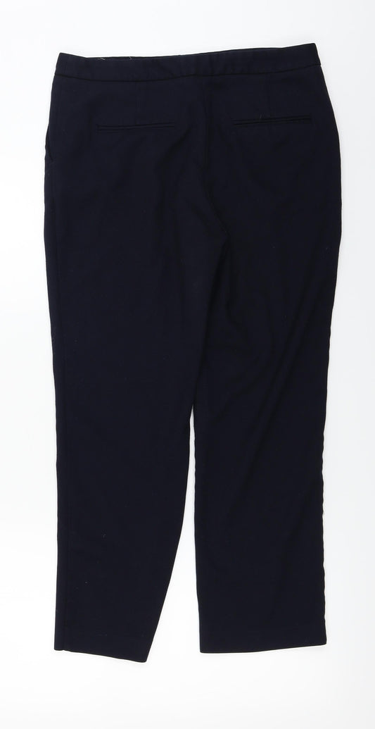 Womens UK Size 12 Papaya Regular Fit  Blue Trousers