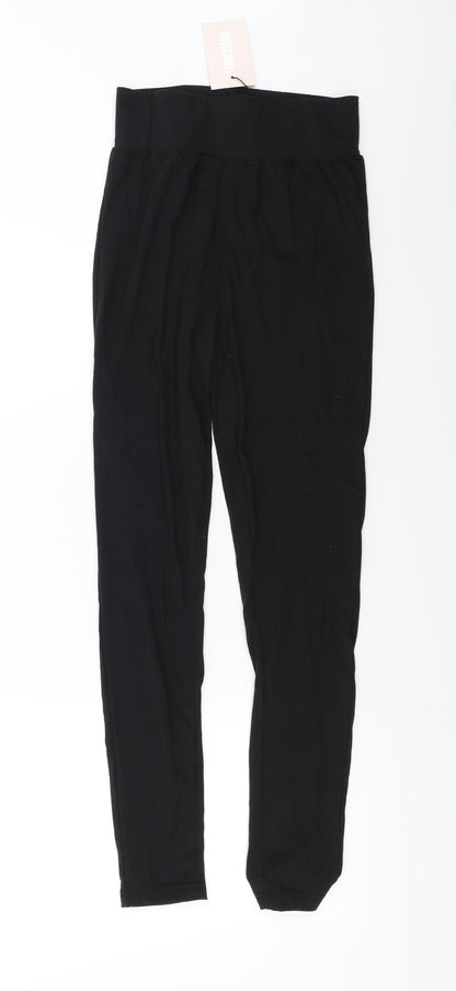 Missguided  Womens Black   Trousers  Size 10 L24 in