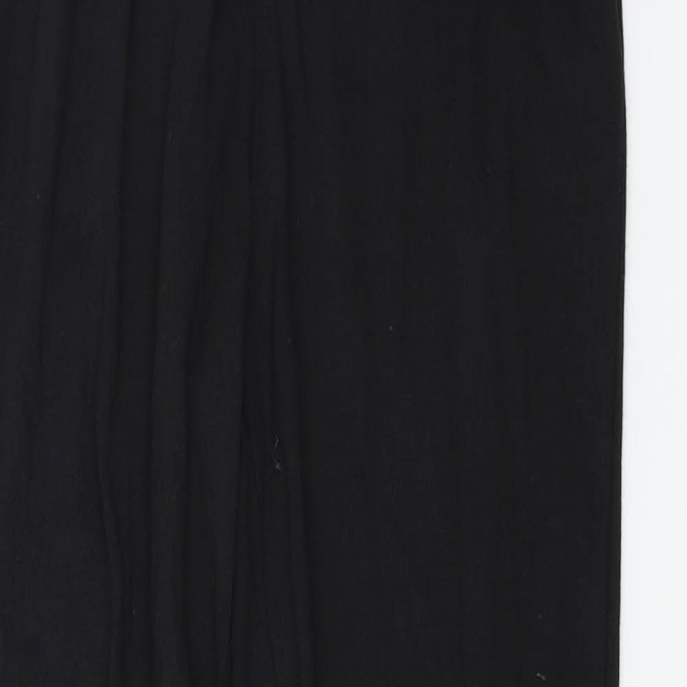 Missguided  Womens Black   Trousers  Size 10 L24 in