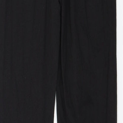 Missguided  Womens Black   Trousers  Size 10 L24 in