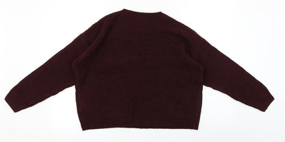New Look  Womens Purple   Pullover Jumper Size S
