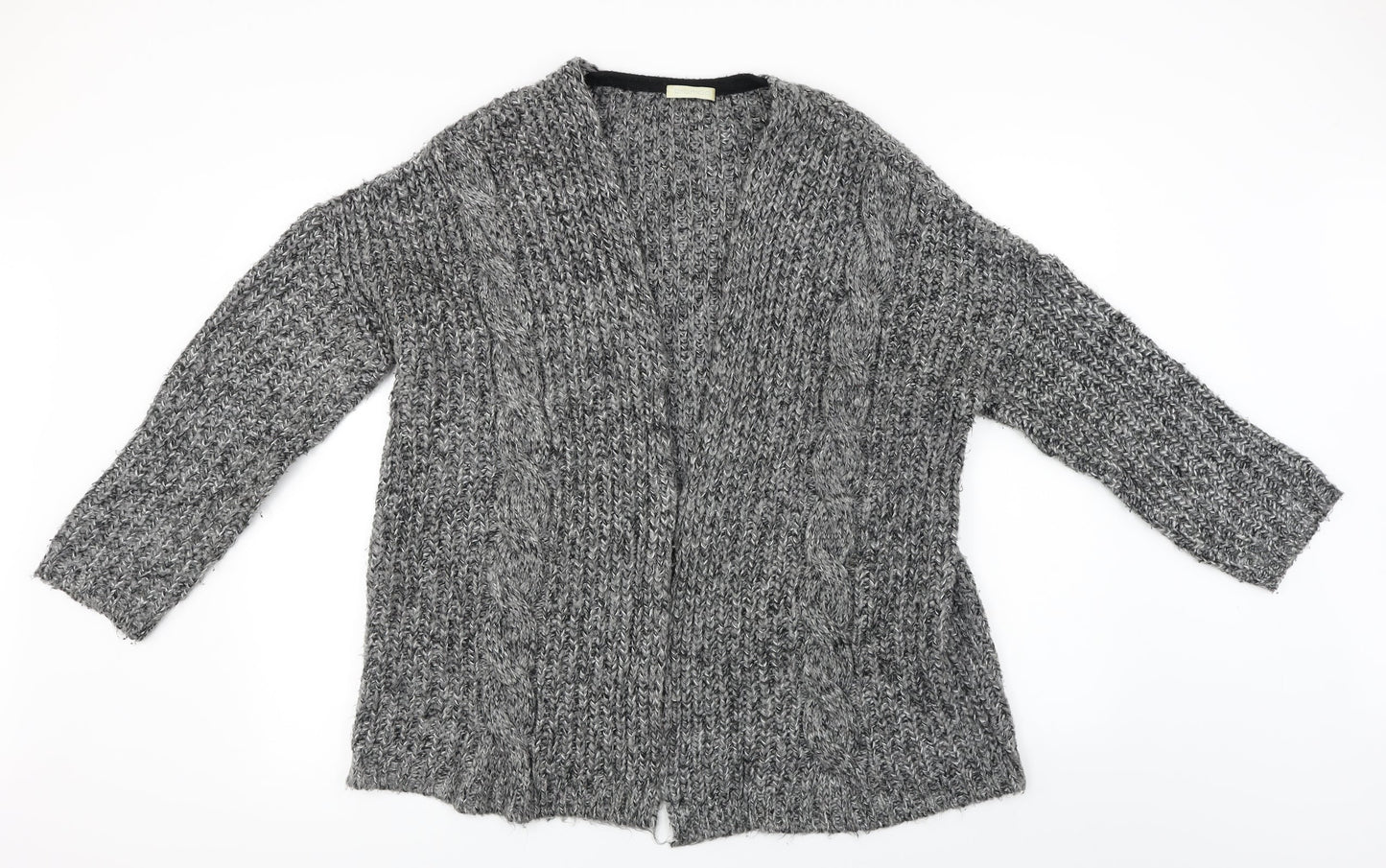 Promod Womens Grey   Cardigan Jumper Size M