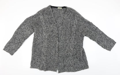 Promod Womens Grey   Cardigan Jumper Size M