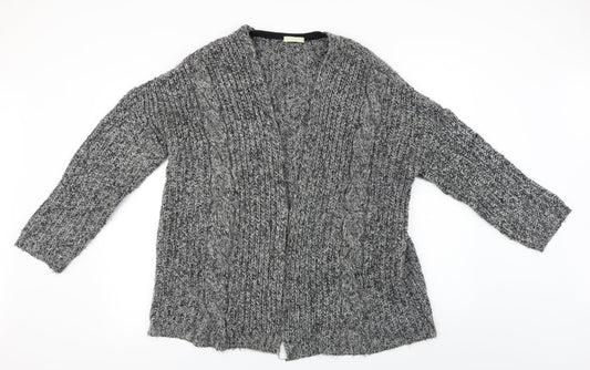 Promod Womens Grey   Cardigan Jumper Size M