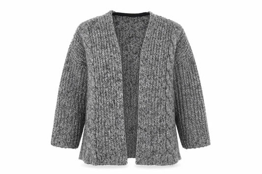 Promod Womens Grey   Cardigan Jumper Size M